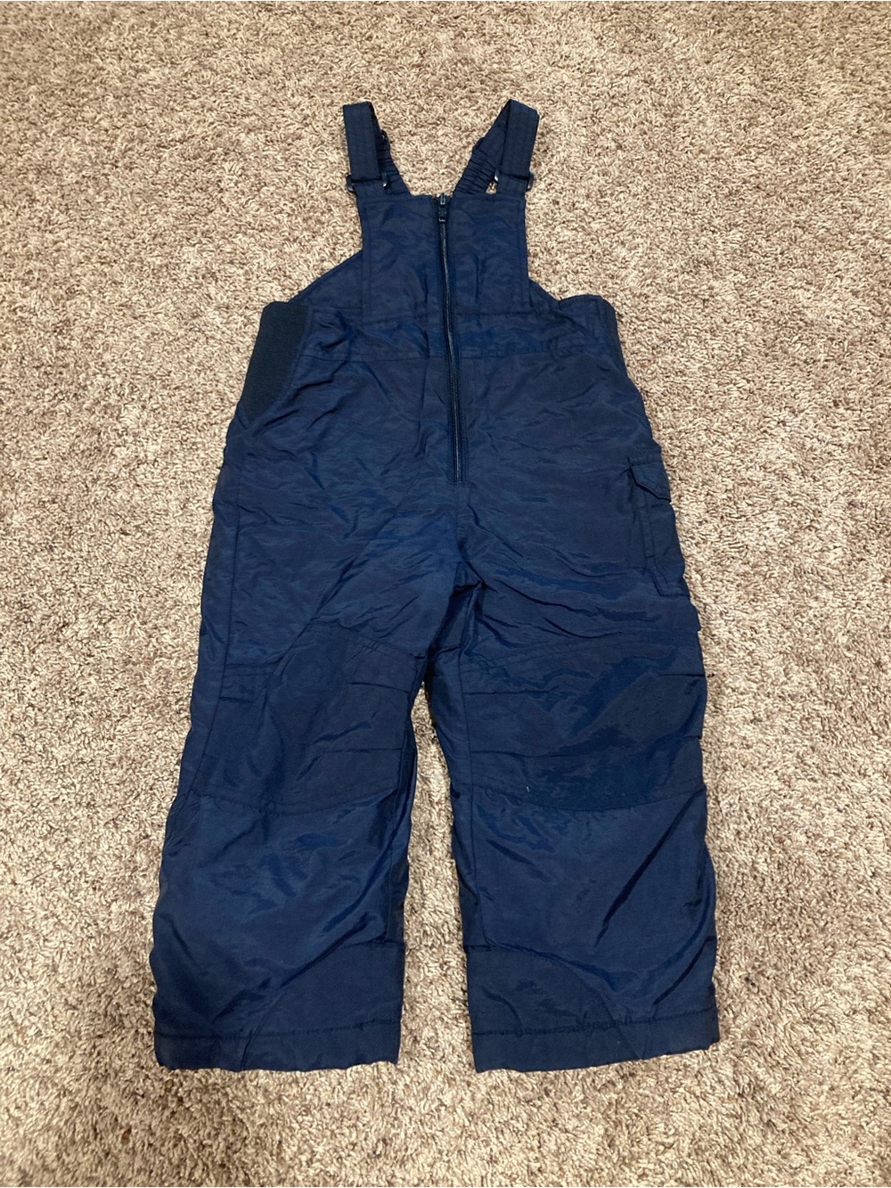 Circo Navy Blue Kids Snow Overalls
